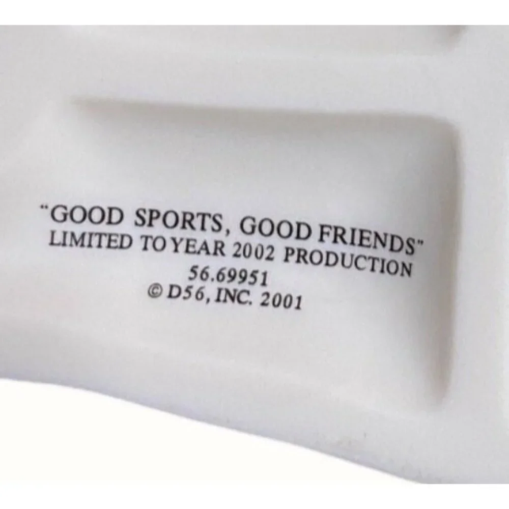 Department 56 Snowbabies Good Sports Good Friends Collectible Figurine Rare - Picture 4 of 7